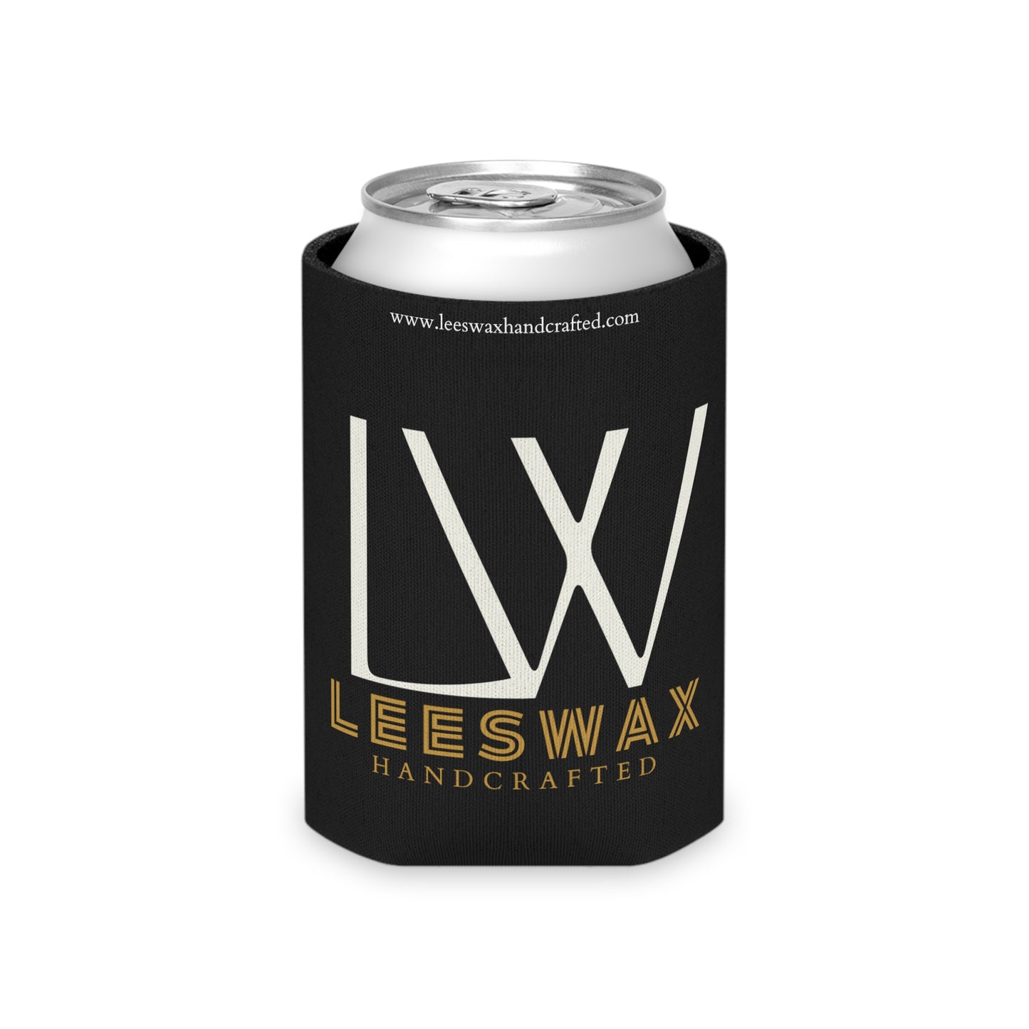 Leeswax Logo Can Coozy